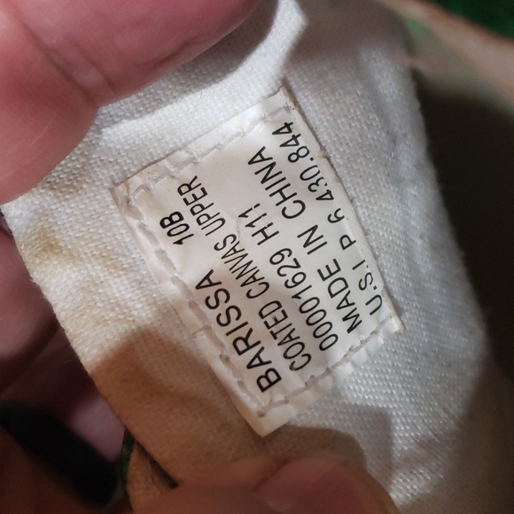 𝅺lauren Ralph lauren Barissa shoes size 10B great condition blue and green - Picture 4 of 4